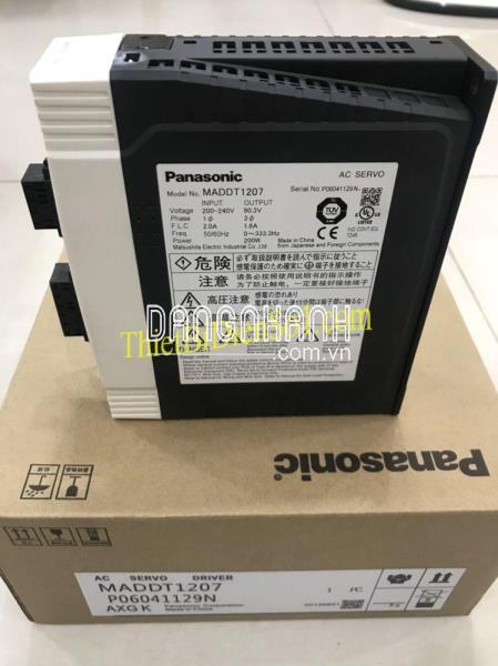 Servo driver Panasonic MADDT1207 -Cty Thiết Bị Điện Số 1