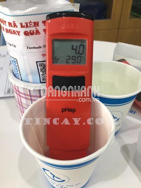 Máy Đo pH Cầm Tay Hi98107 – Hanna