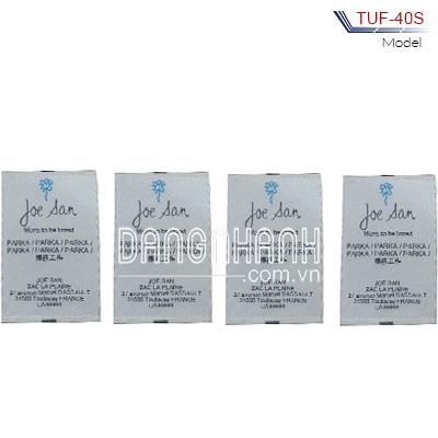 MÁY CẮT VÀ GẤP NHÃN BẰNG SÓNG SIÊU ÂM CUTEX TUF-40S