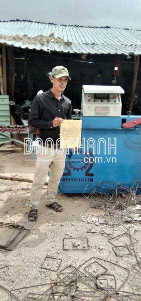 máy bẻ đai sắt xây dựng tại Cà Mau
