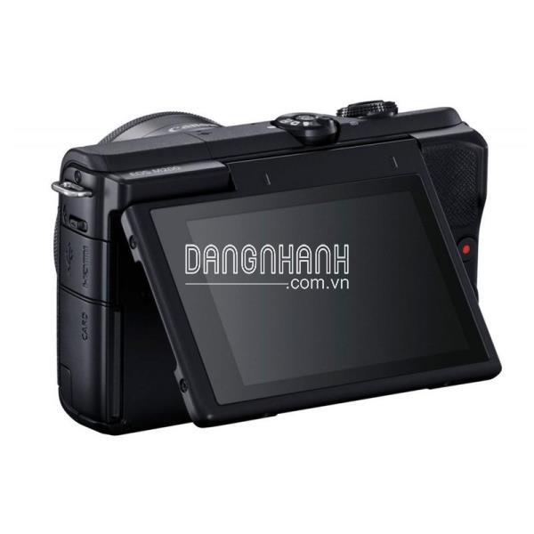 MÁY ẢNH CANON EOS M200 KIT EF-M15-45MM F3.5-6.3 IS STM + EF-M 22MM F2 STM - ĐEN