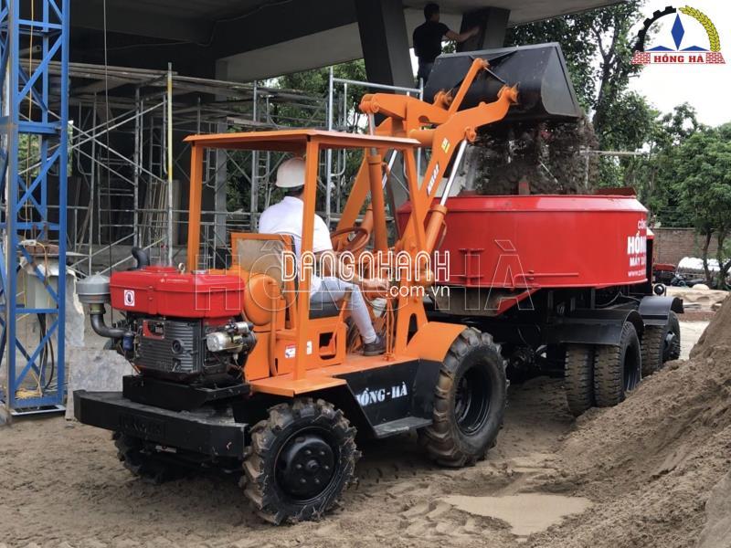 Máy xúc lật cỡ nhỏ Hồng Hà HXL02