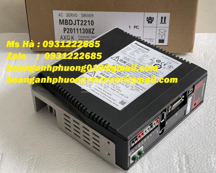 Chính hãng servo motor 400W MBDJT2210 Panasonic 