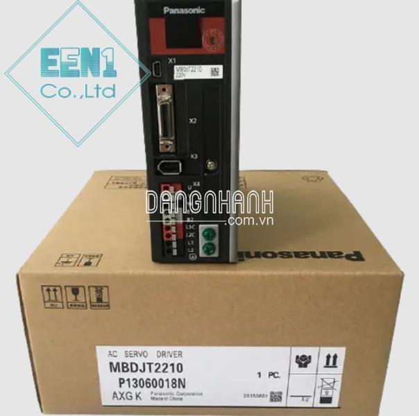 Bộ điều khiển Servo 400W Panasonic MBDJT2210 Cty Thiết Bị Điện Số 1