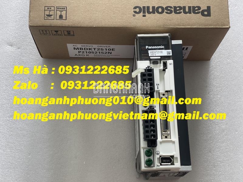 Điều khiển servo nhập MBDKT2510E panasonic - Bình Dương 