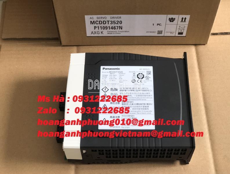 Servo driver MCDDT3520 công suất 750W panasonic 