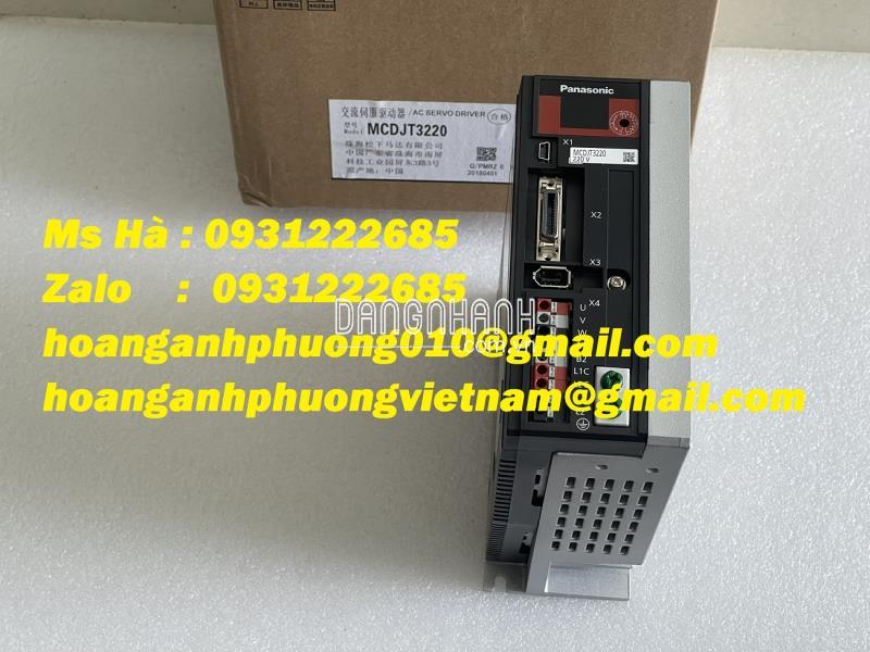 AC servo 750W MCDJT3220 panasonic - điều khiển động cơ 