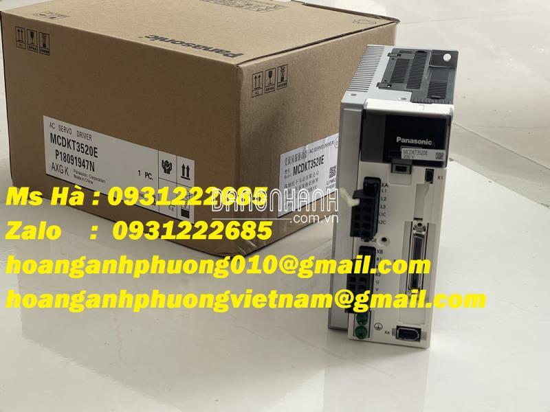 Servo A5 giá cạnh tranh dòng MCDKT3520E panasonic