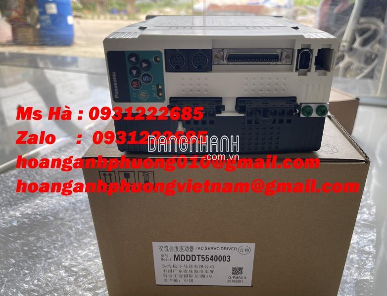 Chuyên bán thiết bị điện dòng Panasonic MDDDT5540003 servo 