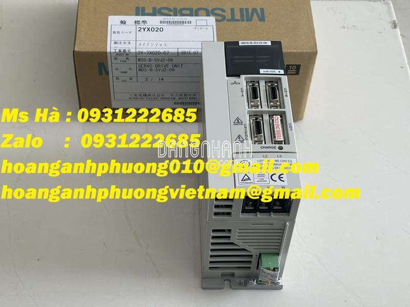 Bộ driver 0.6kW nhập mới MDS-B-SVJ2-06 mitsubishi