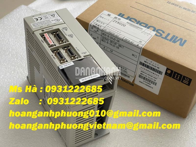 Bộ điều khiển servo 600W nhỏ gọn MDS-B-SVJ2-06 mitsubishi 
