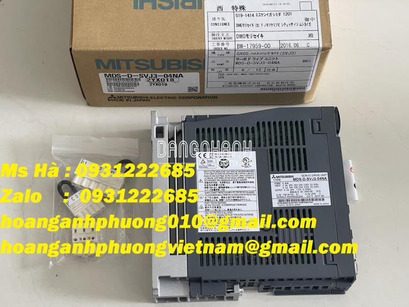 Nhập khẩu Mitsubishi - hàng mới - bộ khuếch đại MDS-D-SVJ3-04NA 