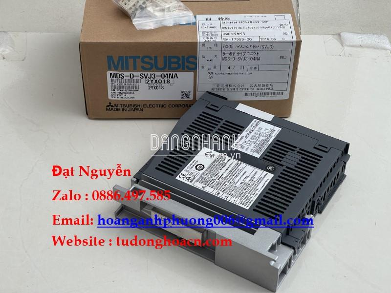 MDS-D-SVJ3-04NA bộ điều khiển Mitsubishi chính hãng công ty HAP mới 100%