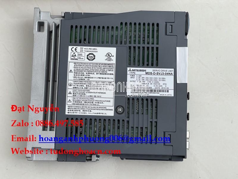 MDS-D-SVJ3-04NA bộ điều khiển Mitsubishi chính hãng công ty HAP mới 100%