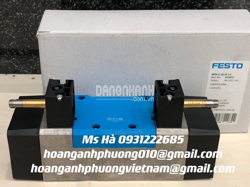 Nhập khẩu giá cạnh tranh dòng festo MFH-5/3G-D-3-C