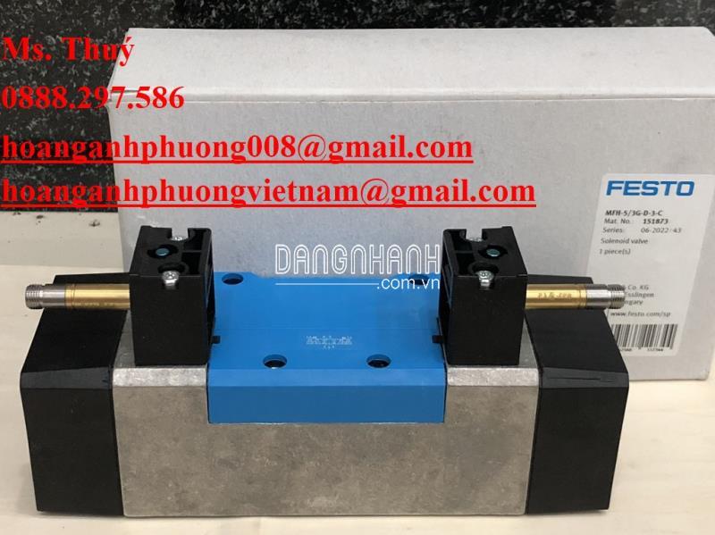 Festo giá tốt - Van điện từ MFH-5/3G-D-3-C - Hàng nhập