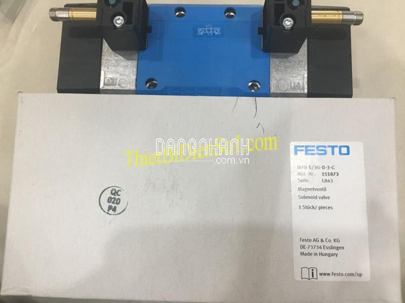 Van điện từ Festo MFH-5/3G-D-3-C 151873 -Cty Thiết Bị Điện Số 1