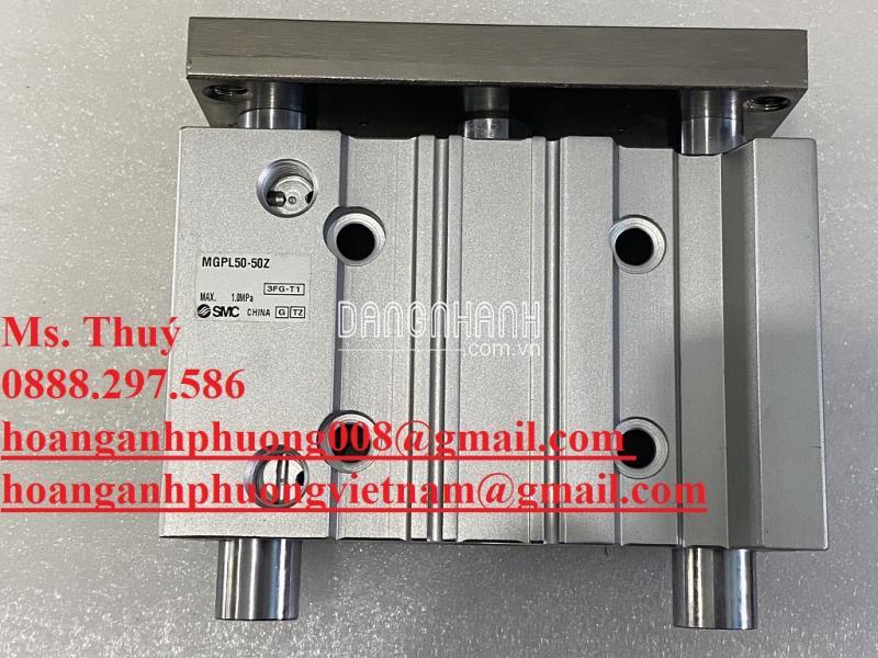 Xi lanh SMC MGPL50-50Z - Chuyên vật tư thiết bị giá tốt tại Bình Dương