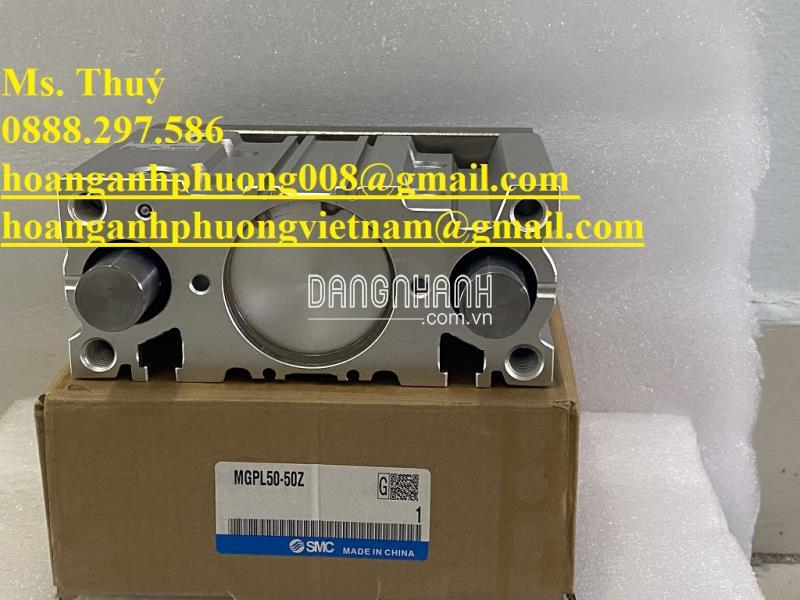 Xi lanh SMC MGPL50-50Z - Chuyên vật tư thiết bị giá tốt tại Bình Dương