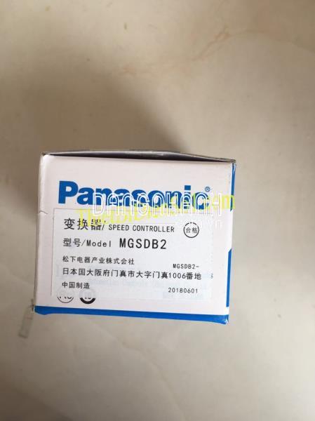 Bộ điều khiển tốc độ Panasonic MGSDB2 -Cty Thiết Bị Điện Số 1