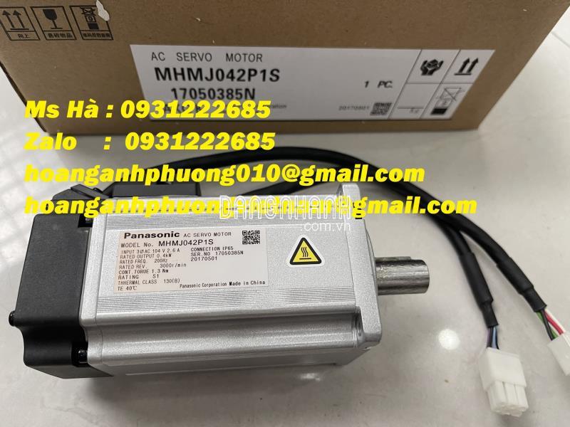 Ac servo motor MHMJ042P1S 0.4kW chính hãng panasonic 