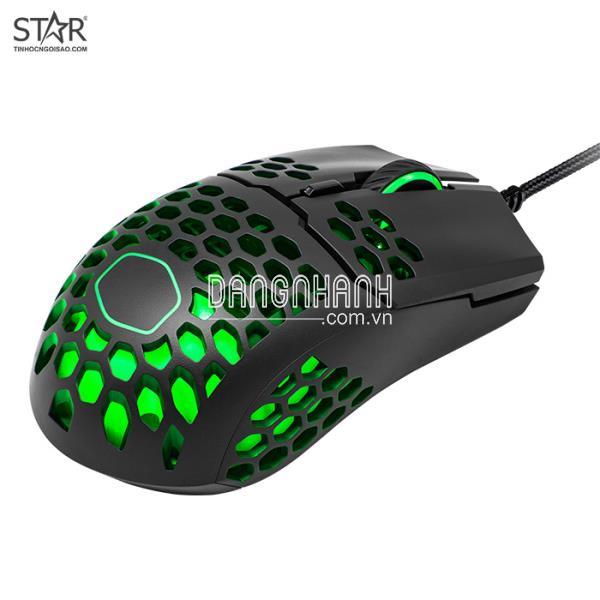 Chuột Cooler Master MM711 RGB Matte Black (Đen) MM-711-KKOL1