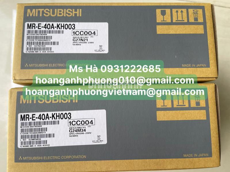 Amplifier servo mitsubishi MR-E-40A-KH003 giá tốt 