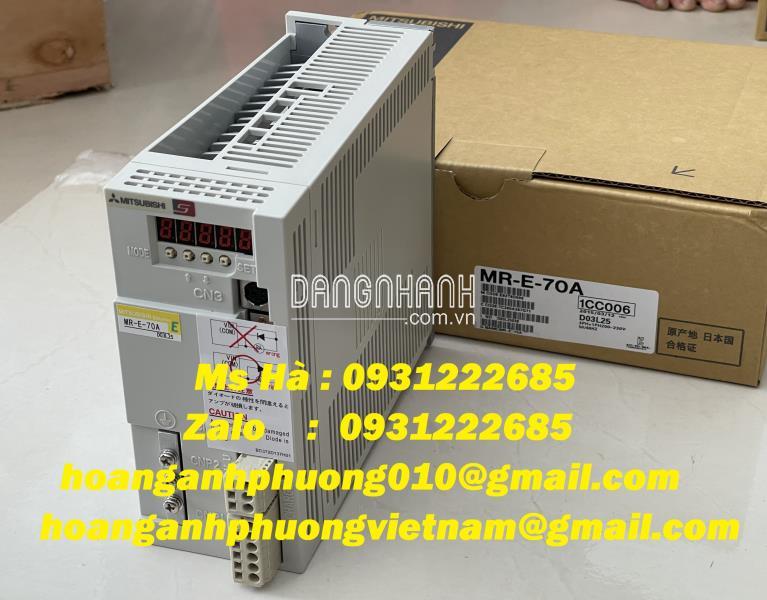 Mitsubishi - Bộ điều khiển MR-E-70A MR-JE series - hỗ trợ giá tốt