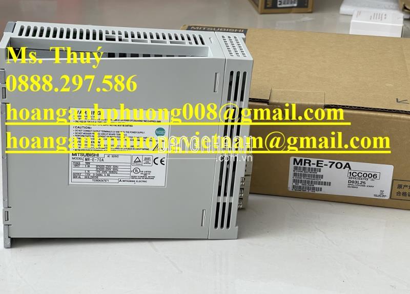 MR-E-70A Mitsubishi - Ac Servo Drive Mitsubishi 750W - New