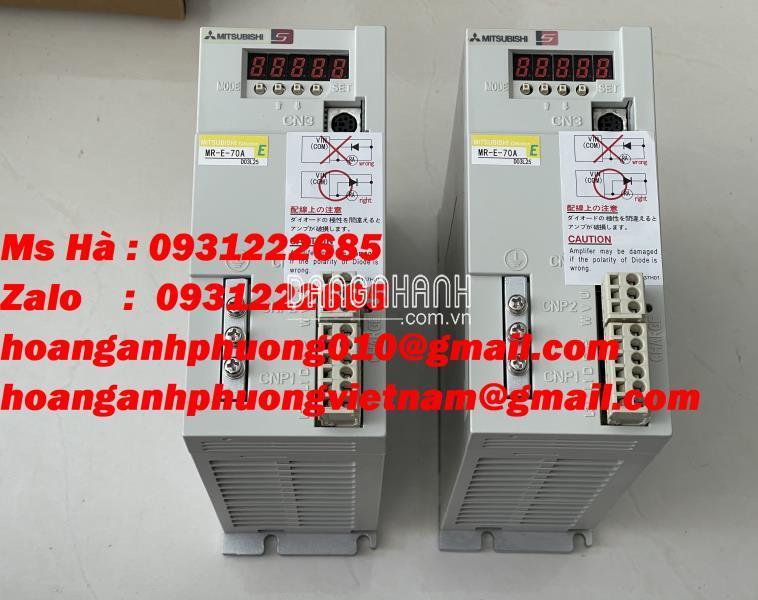 Mitsubishi - Bộ điều khiển MR-E-70A MR-JE series - hỗ trợ giá tốt