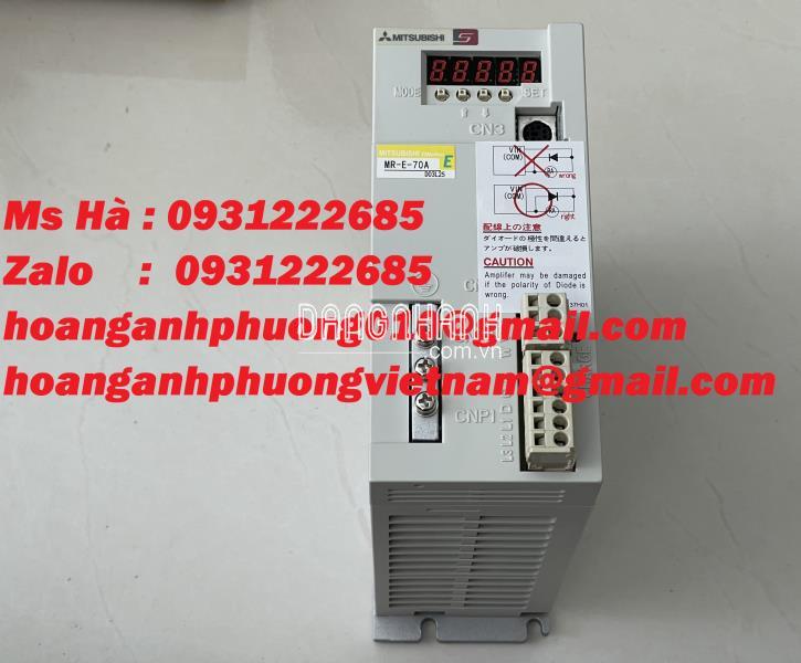 Mitsubishi - Bộ điều khiển MR-E-70A MR-JE series - hỗ trợ giá tốt