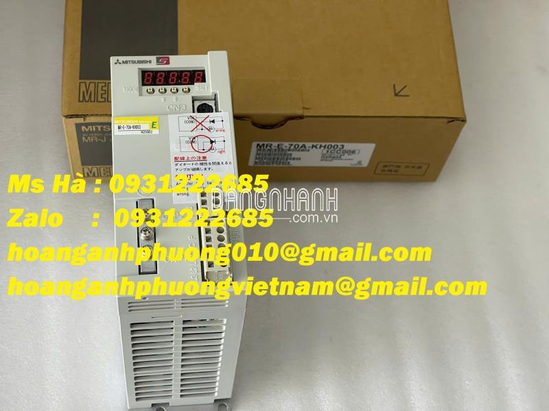 Mitsubishi, Amplifier servo, MR-E-70A-KH003, báo giá tốt 