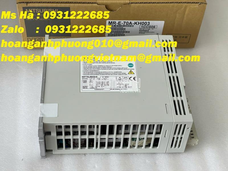 Mitsubishi, Amplifier servo, MR-E-70A-KH003, báo giá tốt 