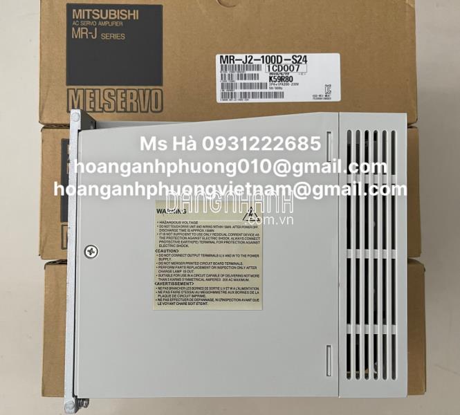 Bộ điều khiển servo hãng mitsubishi MR-J2-100D-S24