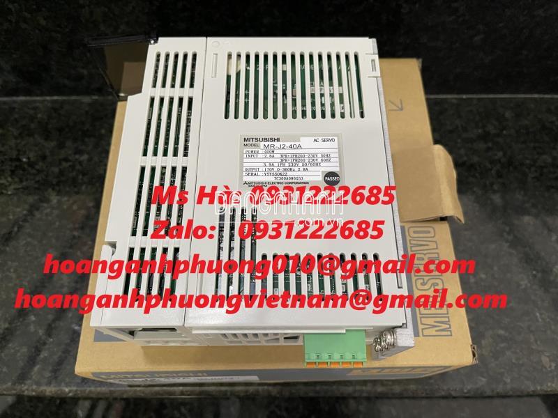 MR-J2-40A mitsubishi bảo hành 12 tháng - bộ điều khiển động cơ 