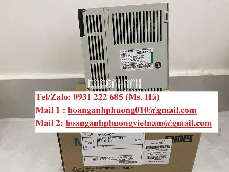 Servo driver chính hãng 100% mitsubishi MR-J2-60CT