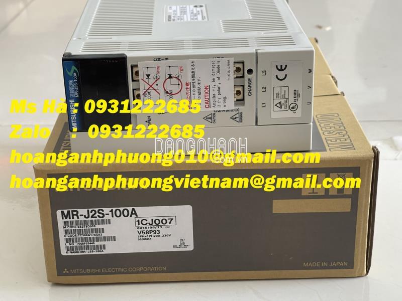 MR-J2S-100A bộ điều khiển - chuyên hàng chính hãng Mitsubishi 