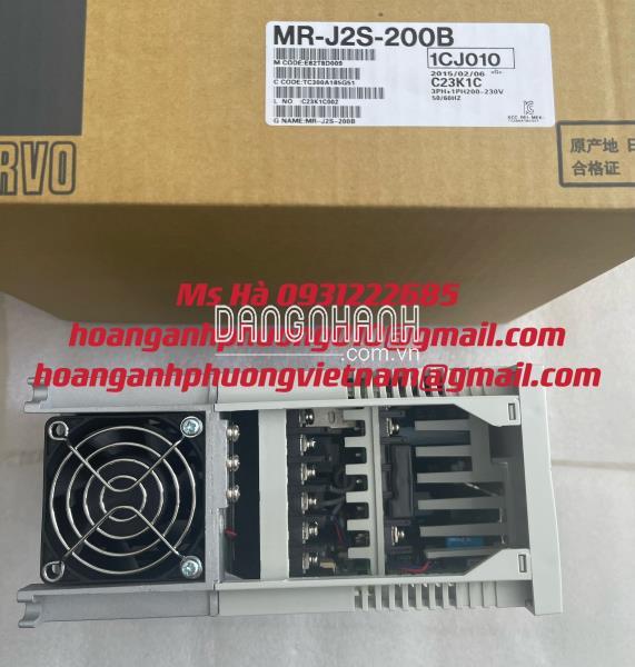 Chính hãng 100% | Bộ driver MR-J2S-200B | hãng mitsubishi 