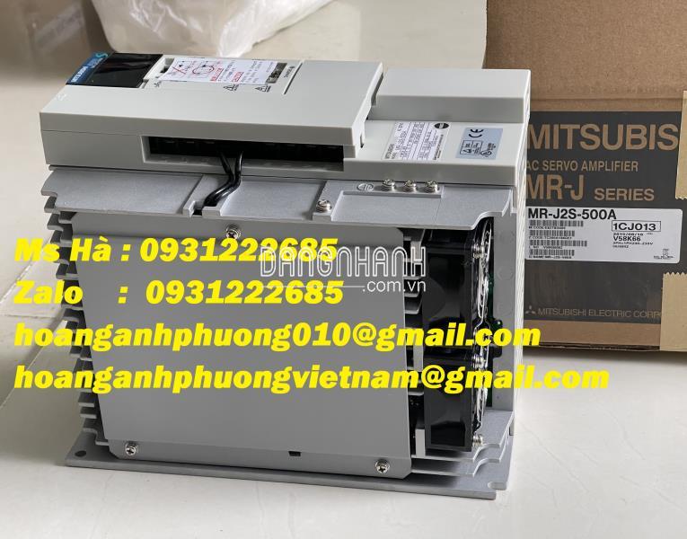 Bộ driver công suất lớn, độ chính xác cao MR-J2S-500A mitsubishi 