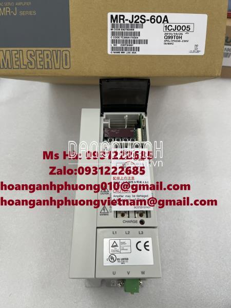 Bộ servo nhập mới 100% MR-J2S-60A MITSUBISHI