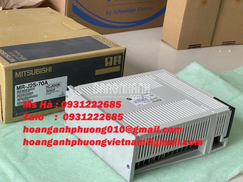 Nhập khẩu - giá tốt hiện nay - bộ servo mitsubishi MR-J2S-70A