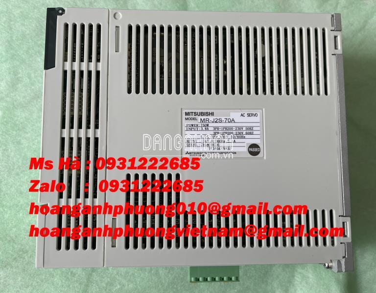 Nhập khẩu - giá tốt hiện nay - bộ servo mitsubishi MR-J2S-70A