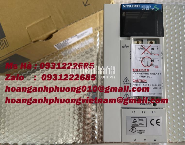 MR-J2S-70A servo amplifier mitsubishi - hàng nhập khẩu 