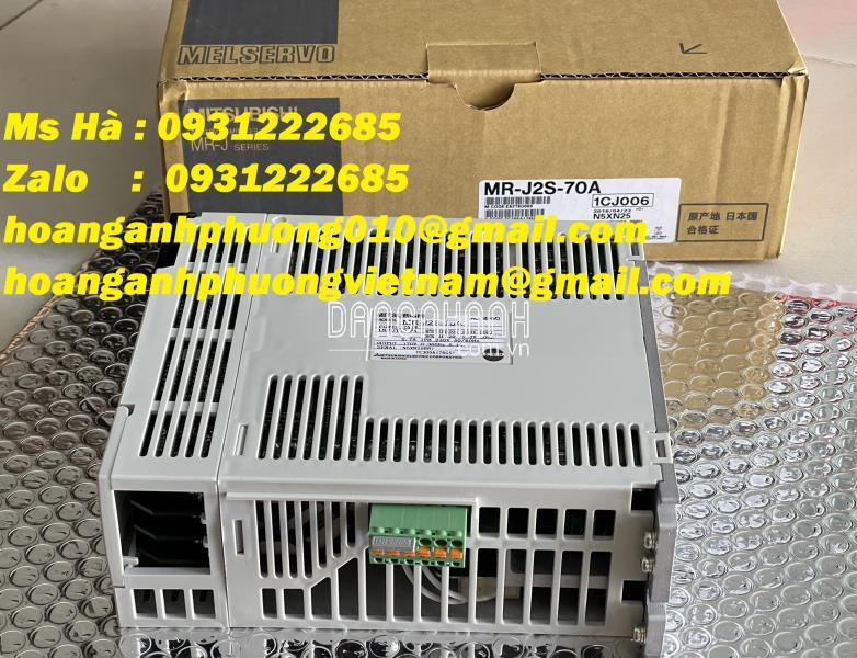 MR-J2S-70A servo amplifier mitsubishi - hàng nhập khẩu 