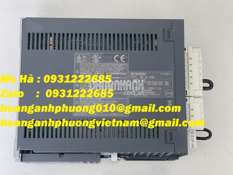 Chính hãng dòng J3 series MR-J3-200B amplifier mitsubishi