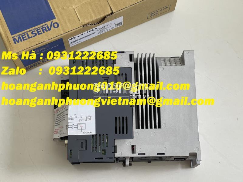 Cần bán dòng servo 100W Mitsubishi nhập khẩu MR-J4-100A 