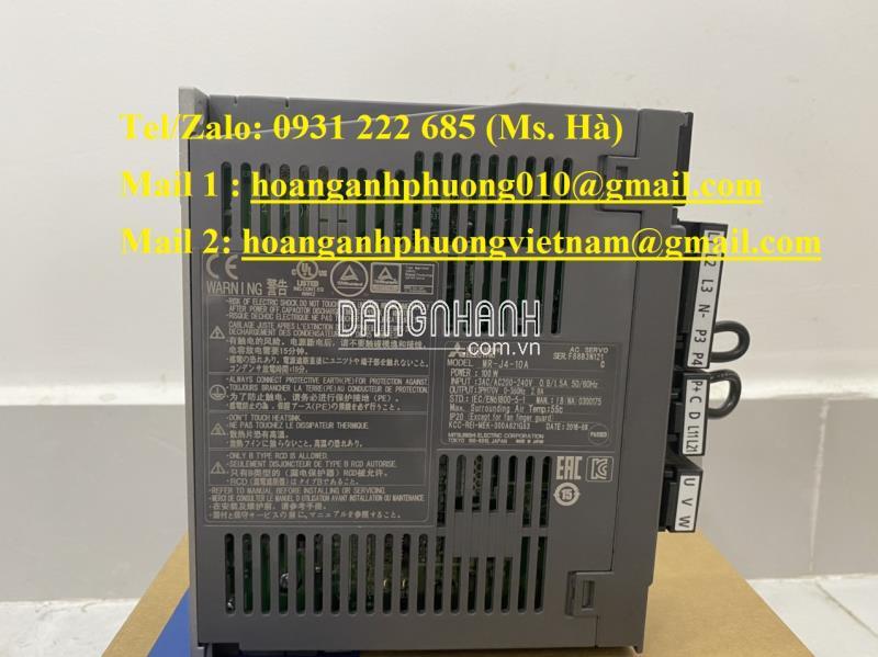Cần bán - Bộ điều khiển J4 chính hãng Mitsubishi MR-J4-10A 