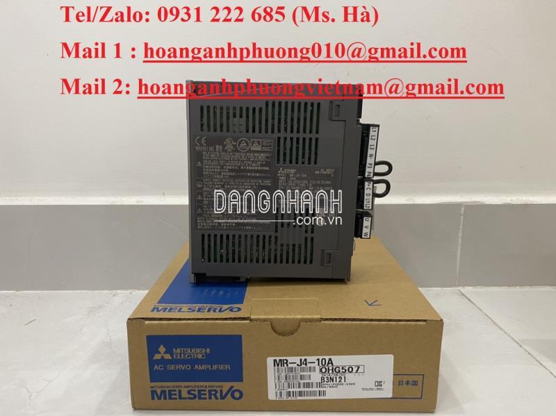 Amplifier MR-J4-10A mitsubishi - hàng servo chất lượng - uy tín 