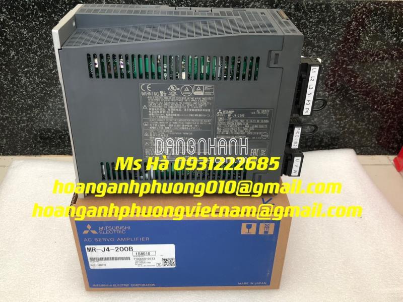 MR-J4-200B | bộ điều khiển 2kWmitsubishi | giải pháp tự động hóa 