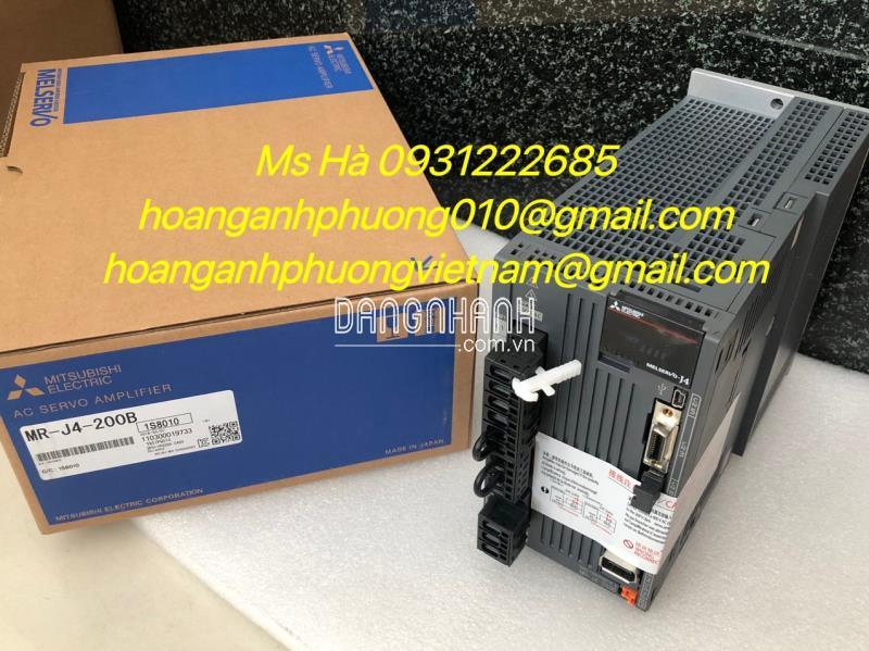 MR-J4-200B | bộ điều khiển 2kWmitsubishi | giải pháp tự động hóa 
